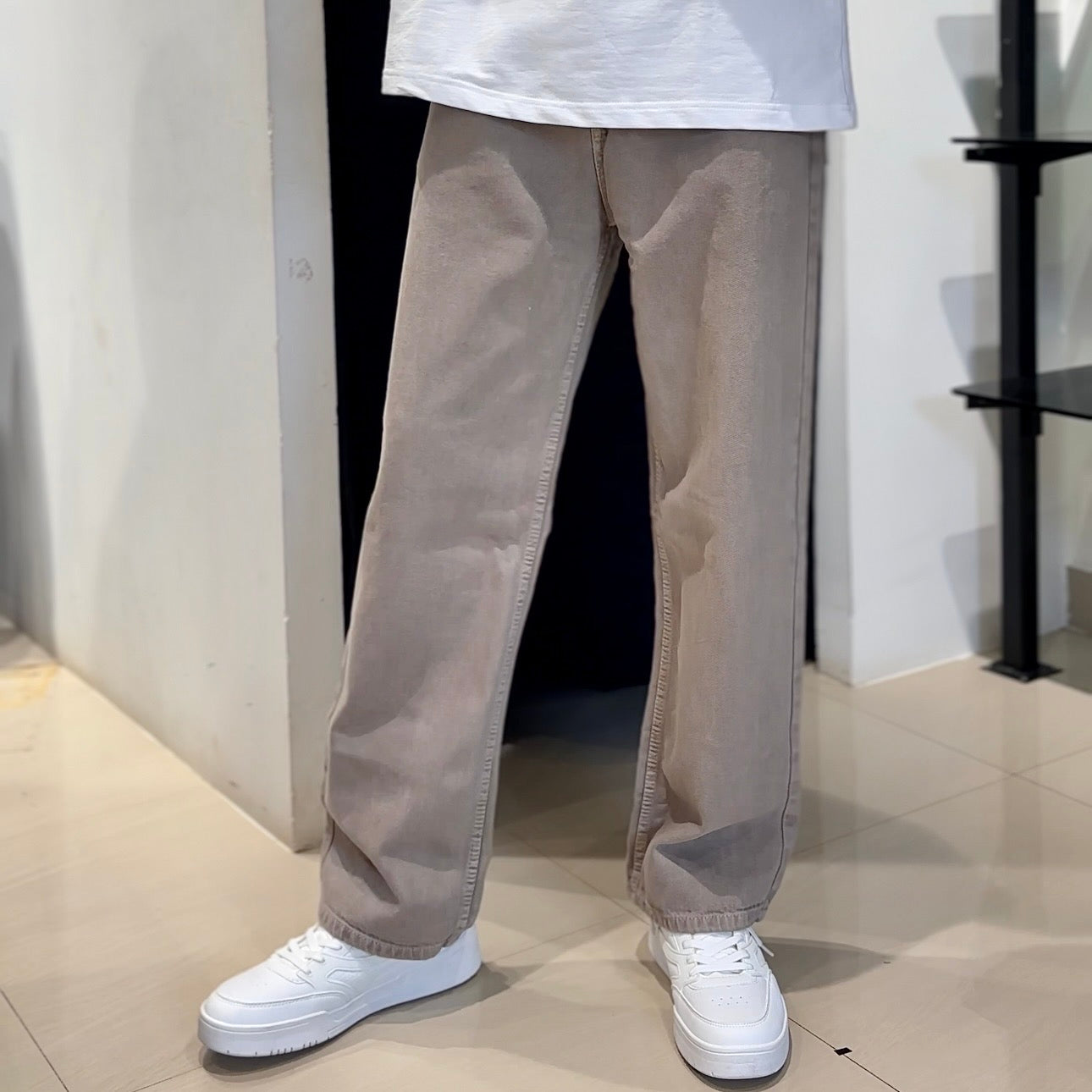 B&G BAGGY - LIGHT BROWN