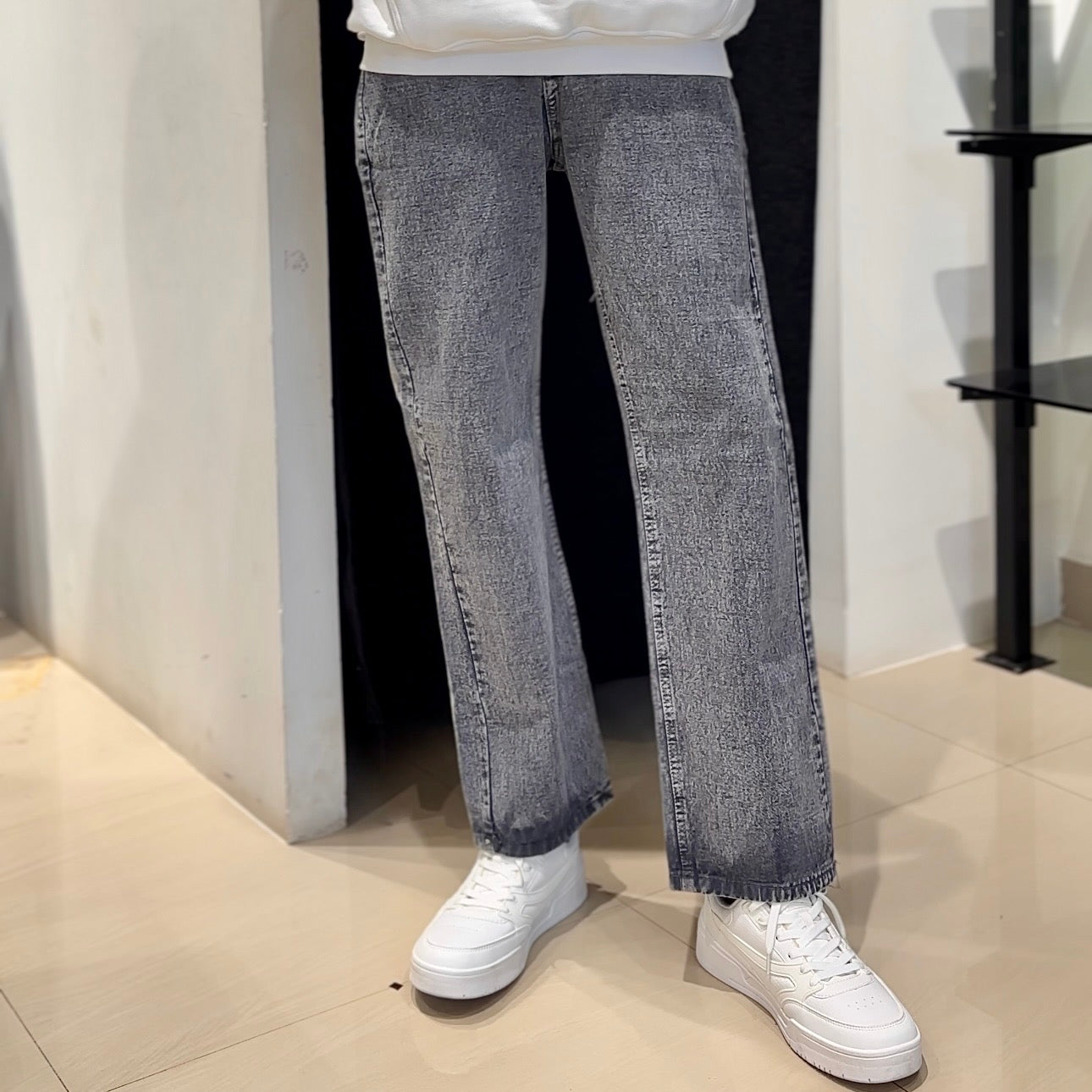 TYLER BAGGY - WASHED GREY