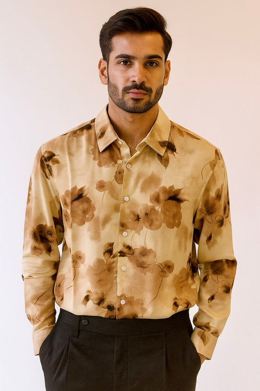 DIGITAL PRINT GEO FLORAL