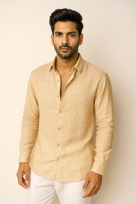 BM LINEN PALE ORANGE