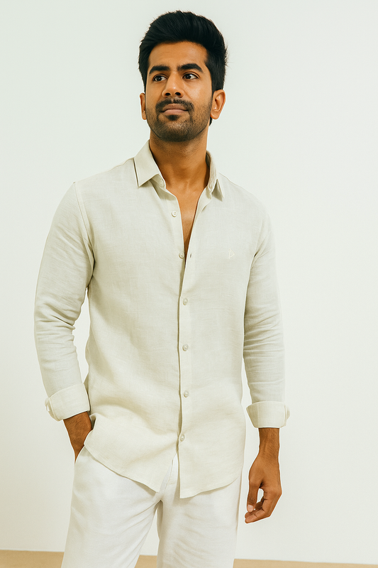 BM LINEN OFF WHITE