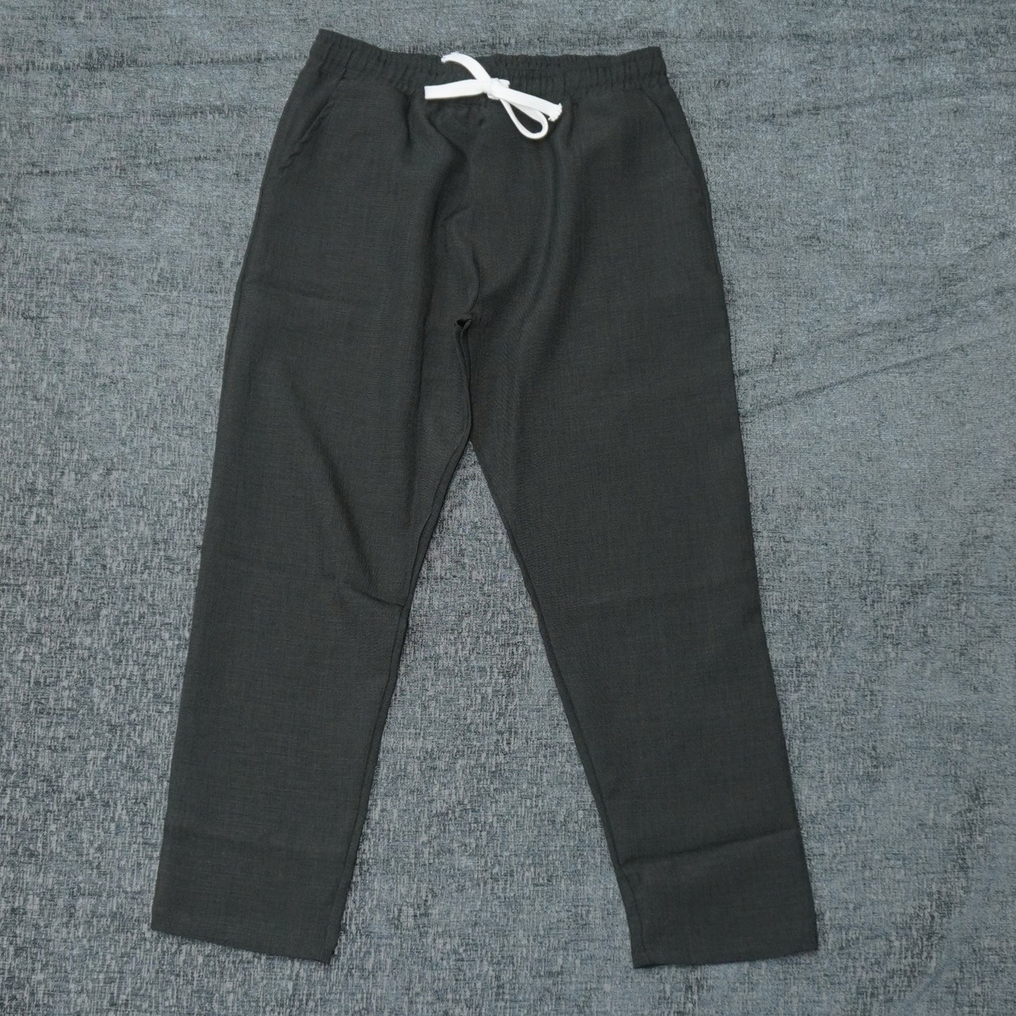 LINEN PANTS - OLIVE GREEN