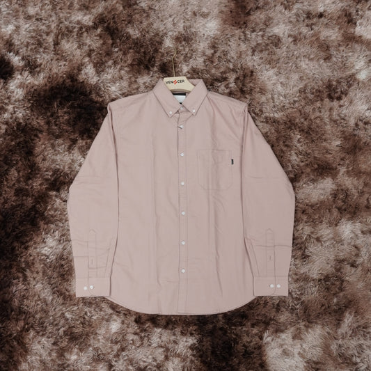 OGMA  PLAIN  PINK  SHIRT