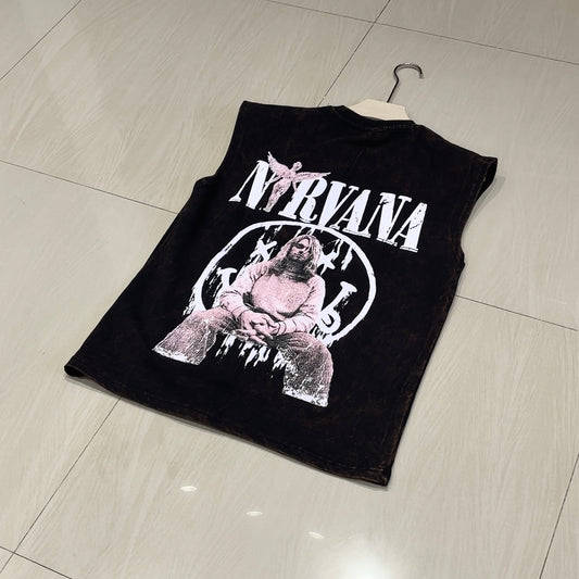 ARTIST-INSPIRED SLEEVELESS - BLACK