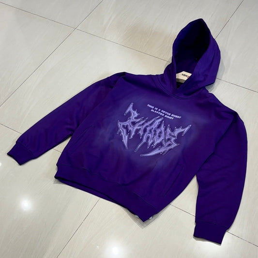CHAOS HOODIE - VIOLET