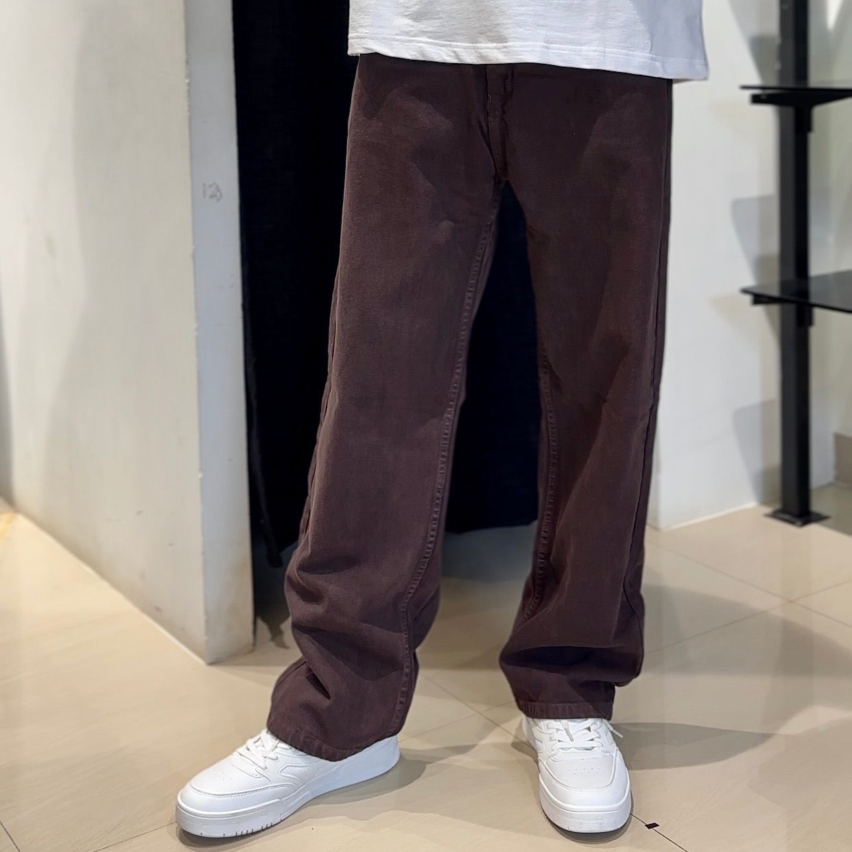 B&G BAGGY - DARK BROWN