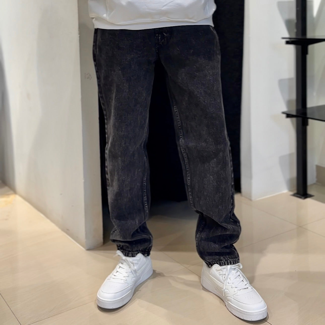 B&G BAGGY - DARK GREY