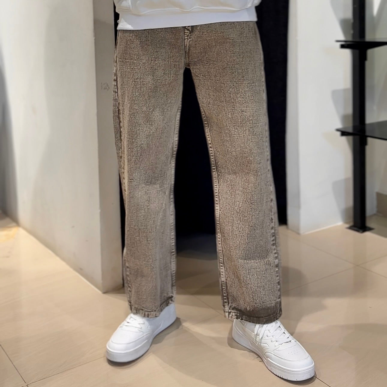 TYLER BAGGY - WASHED BROWN